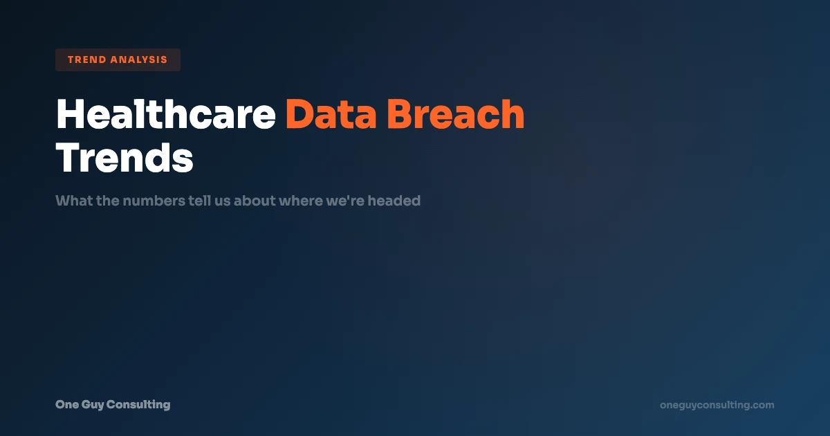 Healthcare Data Breach Trends Analysis